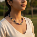 Load image into Gallery viewer, Gemstone Beaded Necklace | Semi-Precious Stone Jewelry for Women
