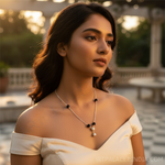 Load image into Gallery viewer, 925 Silver Black Onyx Beaded Necklace | Women&#39;s Fashion Jewelry
