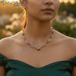 Load image into Gallery viewer, Beaded Stone Necklace for Women | Daily Wear Necklace
