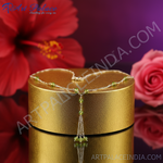 Load image into Gallery viewer, Collar en forma de Y con cuentas de peridoto de plata para mujer | Uso diario
