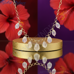 Load image into Gallery viewer, Silver Moonstone Dangle Necklace | Women&#39;s Jewelry | Gift
