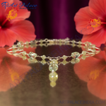 将图像加载到图库查看器中， 925纯银橄榄石项链，女士款 | 宝石首饰礼品
