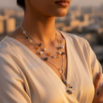 Load image into Gallery viewer, 925 Silver Multi-Gemstone Beaded Necklace | Women&#39;s Fashion Jewelry
