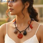 Load image into Gallery viewer, Gemstone Beaded Necklace | Colorful Semi-Precious Stone Jewelry
