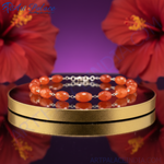 Load image into Gallery viewer, Orange Gemstone Bead Necklace | Women&#39;s Fashion Jewelry
