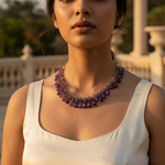 Load image into Gallery viewer, Collar colgante de amatista | Joyería para mujer | Regalo

