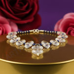 Load image into Gallery viewer, Quartz &amp; Iolite Bead Necklace | Statement Jewelry for Women
