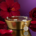 Load image into Gallery viewer, Silver Flower Necklace for Women | Fashion Jewelry Gift
