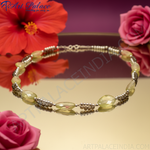Load image into Gallery viewer, Gemstone Beaded Necklace | Yellow &amp; Brown Stones | For Women
