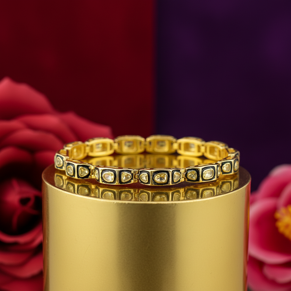 Gold Diamond Bracelet | Luxury Women's Jewelry | Gift