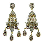Load image into Gallery viewer, gold plating &amp; Diamond Earrings for Women | Statement Jewelry
