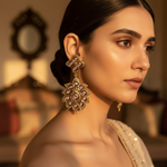 将图像加载到图库查看器中， 女士花卉钻石耳坠 | 艺术宫殿珠宝
