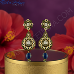 Load image into Gallery viewer, Lapis Lazuli Dangle Earrings for Women | Statement Jewelry
