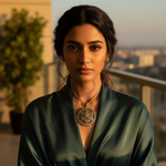 Load image into Gallery viewer, gold plating Diamond Floral Pendant | Women&#39;s Luxury Jewelry Gift
