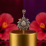 Load image into Gallery viewer, Vintage Style Diamond Pendant | Floral Design | For Women
