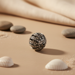 将图像加载到图库查看器中， Oxidized Silver Bead Charms | Gemstone Embellished | Jewelry Gifts
