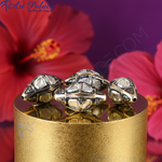 Load image into Gallery viewer, Raw Diamond Beads in Sterling Silver | Artisan Jewelry
