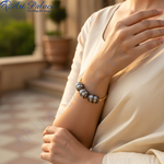 Load image into Gallery viewer, Beaded Diamond-Cut Beads for Jewelry Making | Gold &amp; Silver Design
