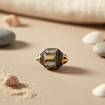 Load image into Gallery viewer, gold plating &amp; Black Diamond Beads for Jewelry Making | Art Palace
