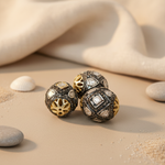 将图像加载到图库查看器中， gold plating &amp; Diamond Beads - Luxury Jewelry for Gifts
