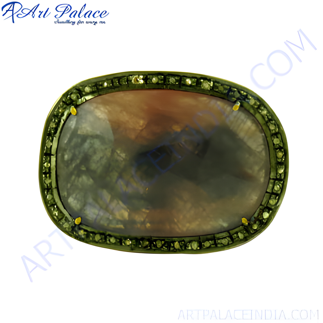 Oval sapphire and diamond ring with a halo setting on a white background, women's fashion jewelry.