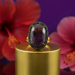 Load image into Gallery viewer, gold plating Ruby Ring with Diamonds | Luxury Women&#39;s Jewelry
