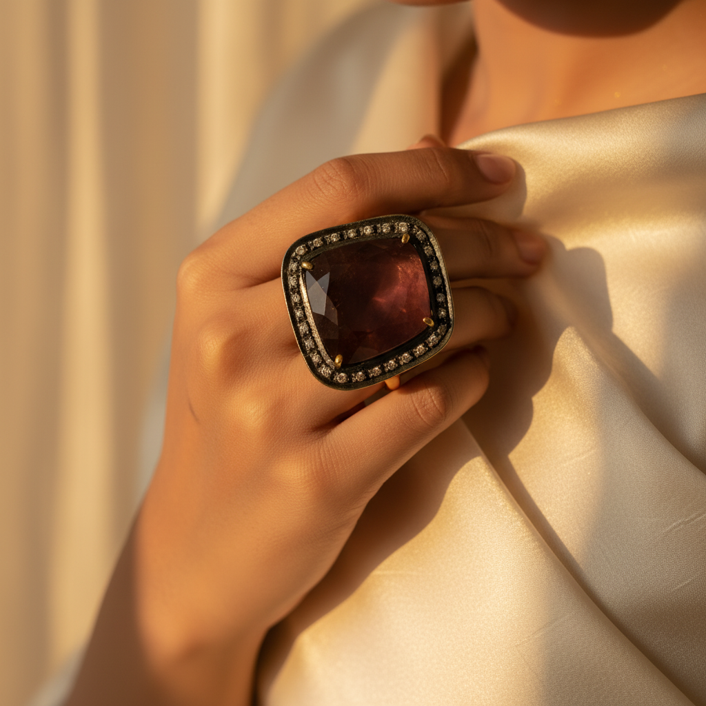 Ruby Gemstone Ring for Women | Fashion Jewelry Gift