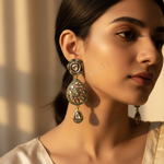 Load image into Gallery viewer, Gold Teardrop Earrings with Diamonds | Luxury Jewelry for Women

