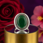 Load image into Gallery viewer, 925 Silver Jade Ring for Women | Gemstone Jewelry Gift

