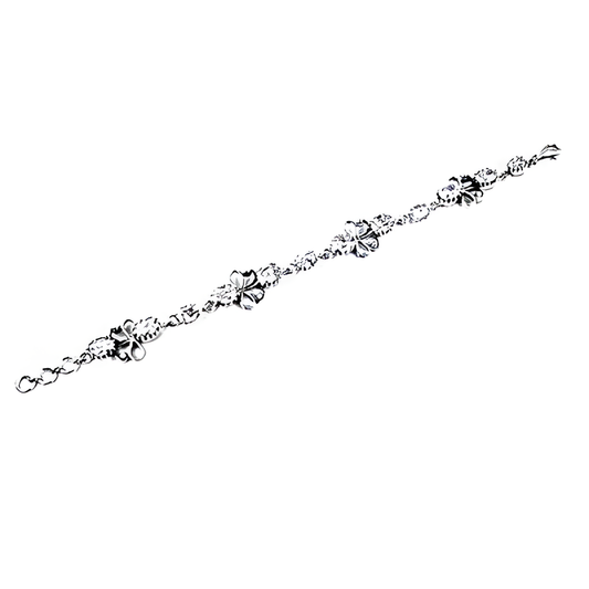 Latest Luxury Cubic Zirconia Gemstone Silver Bracelet Cz Bracelet Superb Cz Bracelet