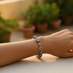 Load image into Gallery viewer, 925 Silver Amethyst Bracelet for Women | Sterling Silver Jewelry
