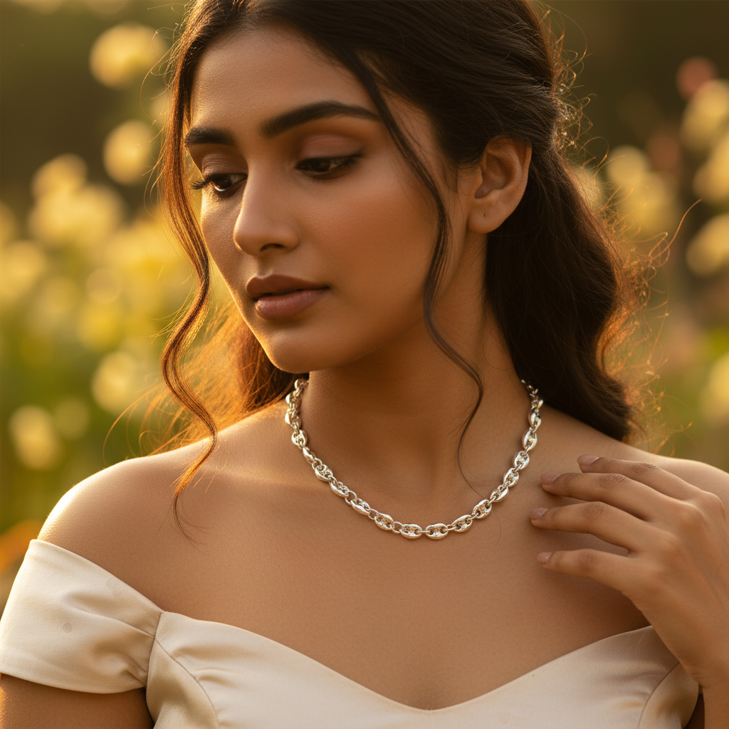 925 Silver Mariner Chain Bracelet for Women | Fashion Jewelry