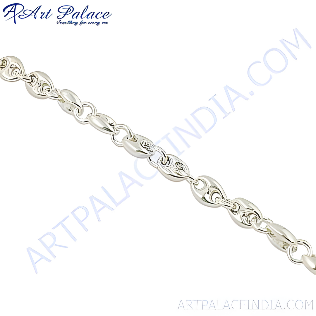 925 sterling silver mariner chain bracelet, a silver chain bracelet for women.