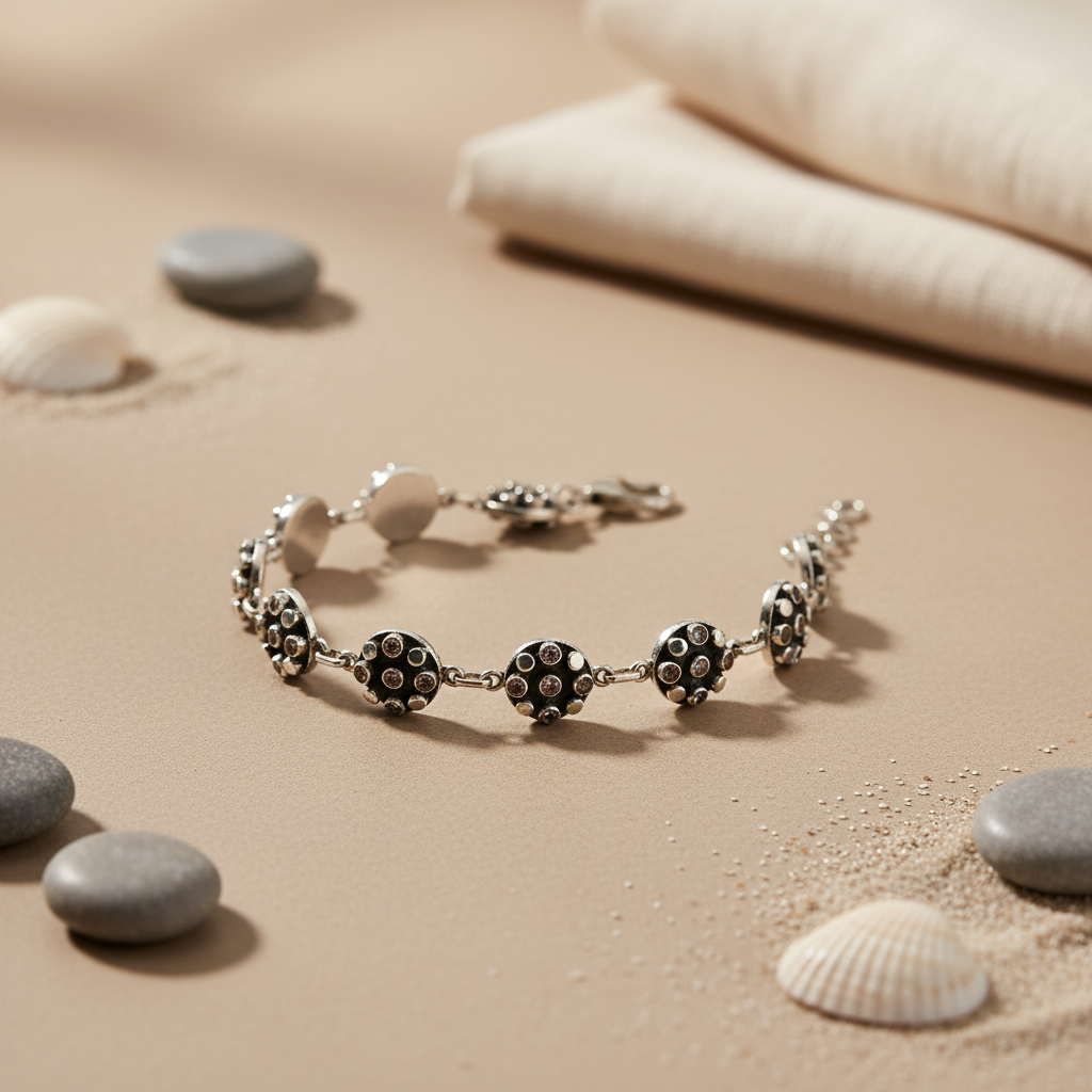 925 Silver Cubic Zirconia Bracelet for Women | Silver Jewelry