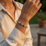 Load image into Gallery viewer, 925 Silver Moonstone Teardrop Bracelet for Women | Gift
