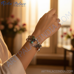 Load image into Gallery viewer, 925 Silver Multi-Gemstone Bracelet for Women | Statement Jewelry
