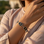 Load image into Gallery viewer, 925 Silver Gemstone Bracelet for Women | Silver Jewelry Gift
