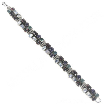 Gemstone bracelet in silver | women's jewelry | gift