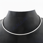 将图像加载到图库查看器中， Silver Choker Necklace | 925 Sterling Silver | Minimalist Jewelry
