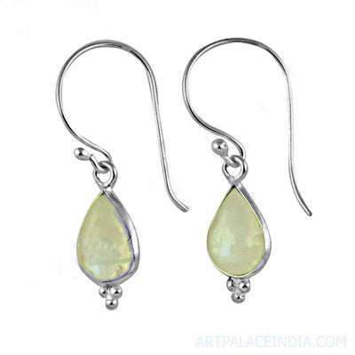 925 silver moonstone teardrop earrings for women | gift