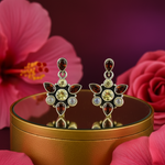 Load image into Gallery viewer, 925 Sterling Silver Gemstone Earrings for Women | Floral Design
