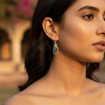 Load image into Gallery viewer, 925 Sterling Silver Labradorite Earrings for Women | Dangle Jewelry
