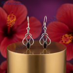Load image into Gallery viewer, 925 Silver Smoky Quartz Earrings for Women | Dangle Earrings

