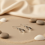 Load image into Gallery viewer, 925 Silver Smoky Quartz Earrings for Women | Dangle Earrings
