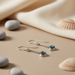 Load image into Gallery viewer, 925 Silver Labradorite Drop Earrings | For Women | Gift
