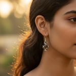 Load image into Gallery viewer, 925 Silver Smoky Quartz Earrings for Women | Dangle Jewelry
