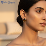 Load image into Gallery viewer, 925 Silver Amber Earrings | Natural Stone Dangle Earrings for Women
