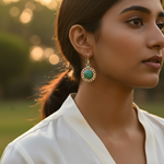 Load image into Gallery viewer, 925 Sterling Silver Turquoise Earrings for Women | Daily Wear Gift
