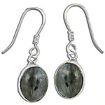 将图像加载到图库查看器中， 925 Silver Labradorite Drop Earrings | For Women | Gift
