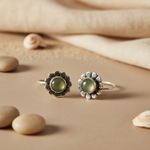 将图像加载到图库查看器中， 925 Silver Gemstone Drop Earrings for Women | Daily Wear
